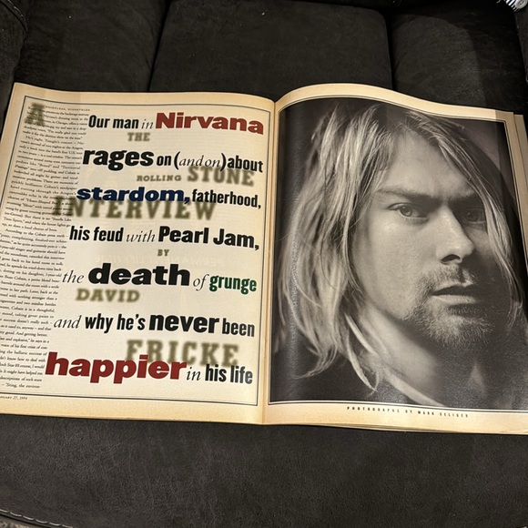 Rolling Stone Nirvana Kurt Cobain magazines - Picture 3 of 5